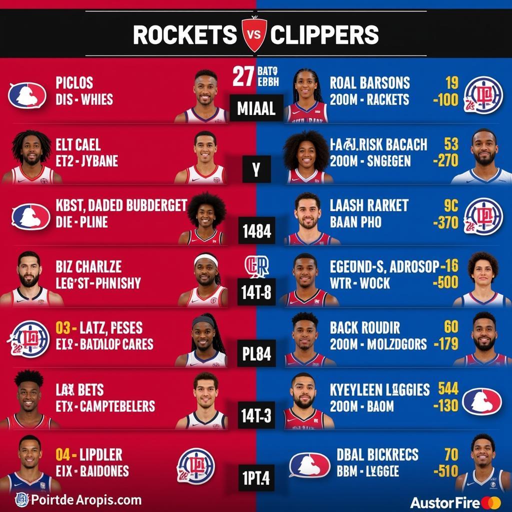 So Sánh Lực Lượng Rockets Clippers: Ai Mạnh Hơn?