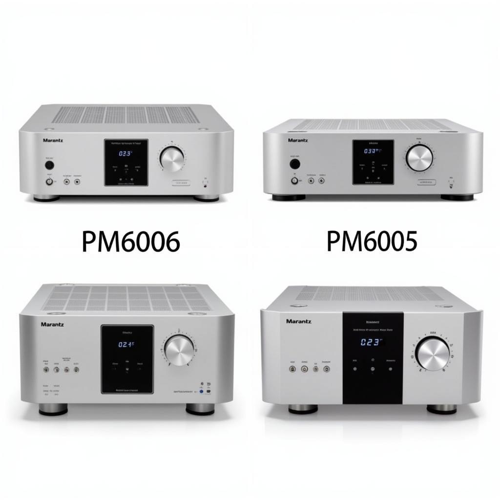 So sánh Marantz PM6005 và PM6006