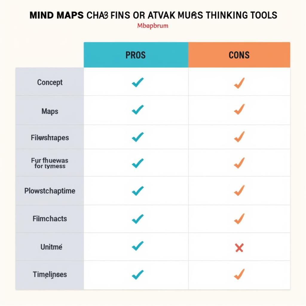 So sánh Mind Map và các công cụ tư duy khác