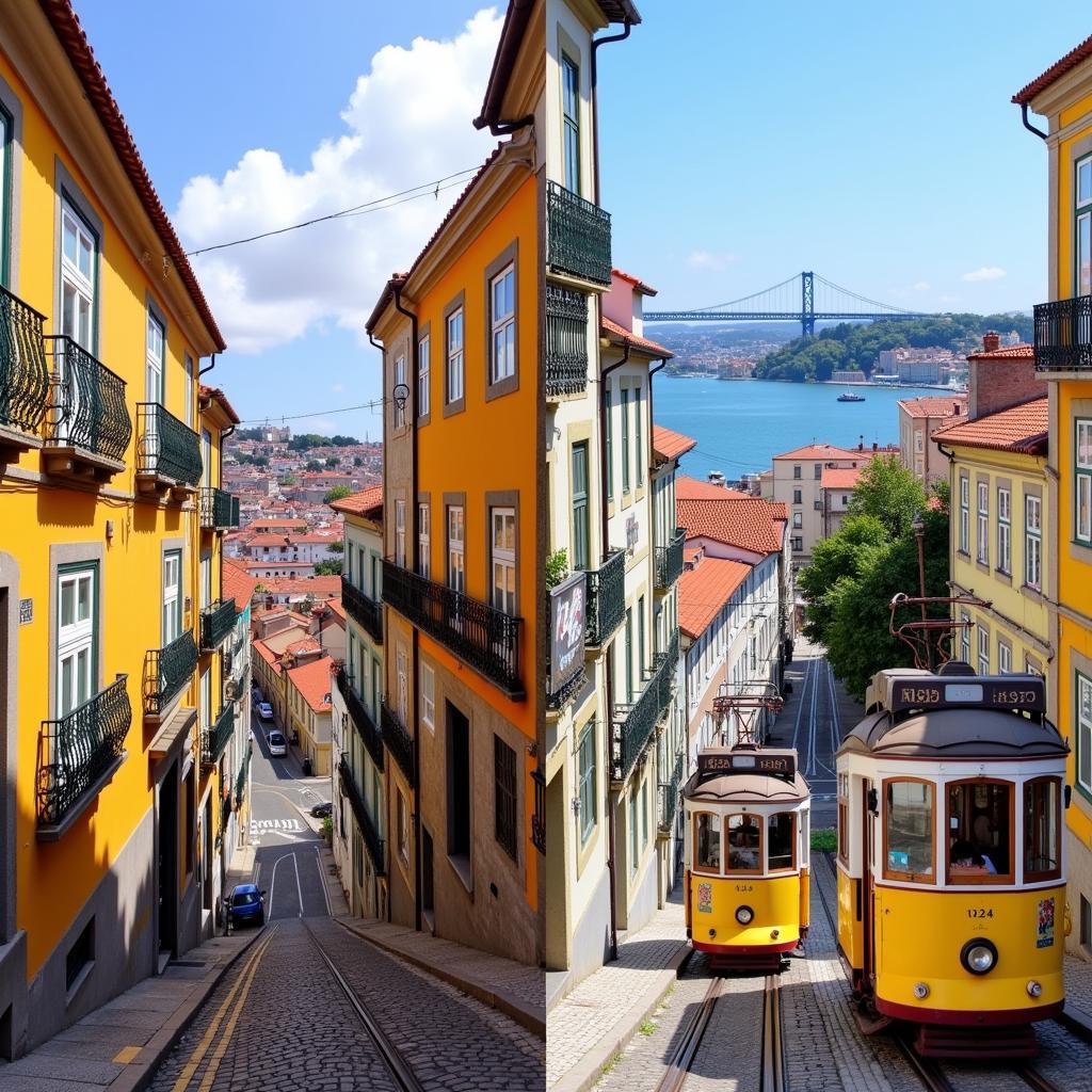 Porto and Lisbon comparison