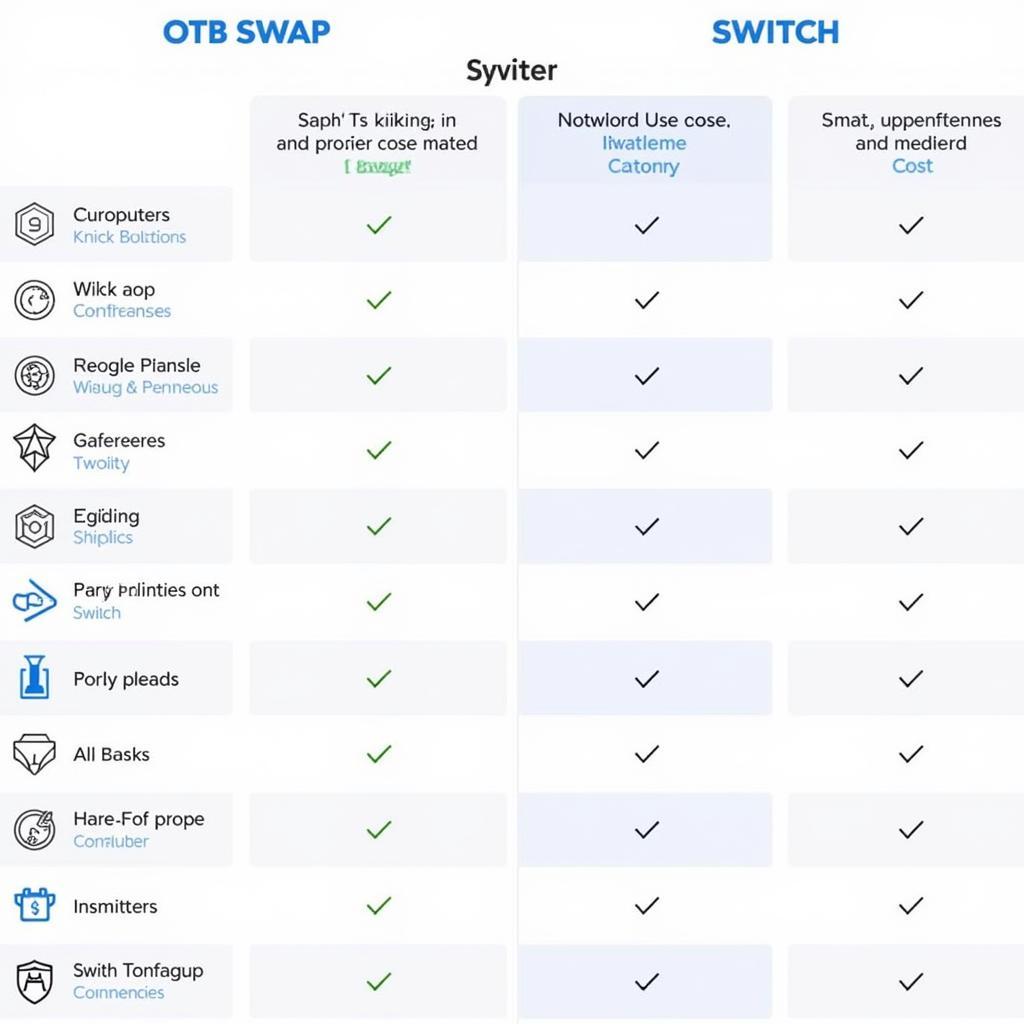 So sánh swap và switch