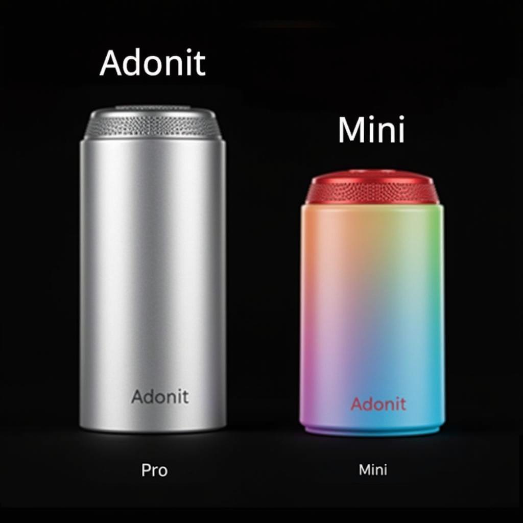 So sánh thiết kế Adonit Pro và Mini