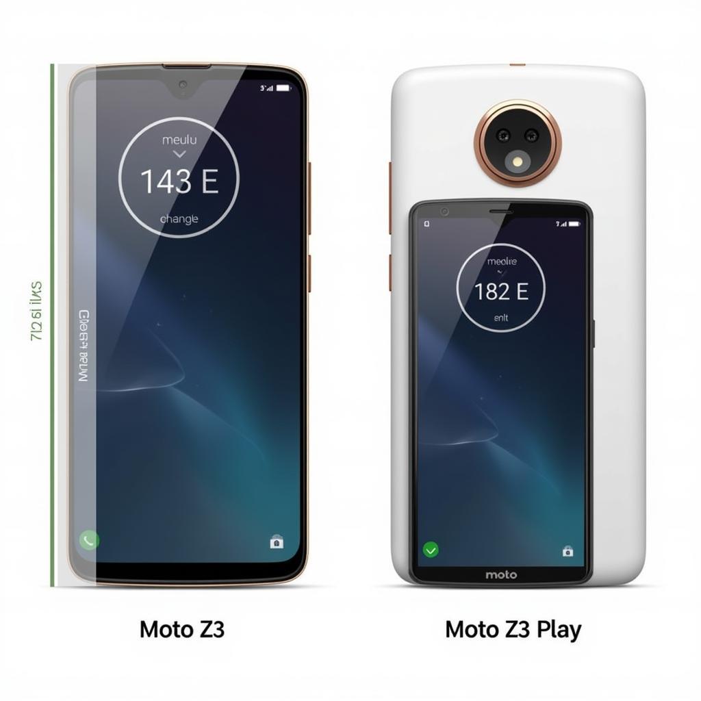 Thiết kế Moto Z3 và Z3 Play