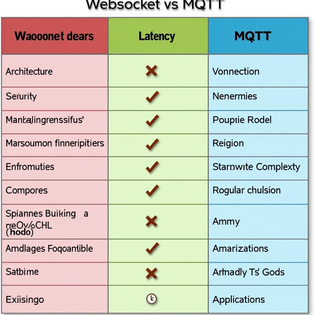 So sánh Websocket và MQTT