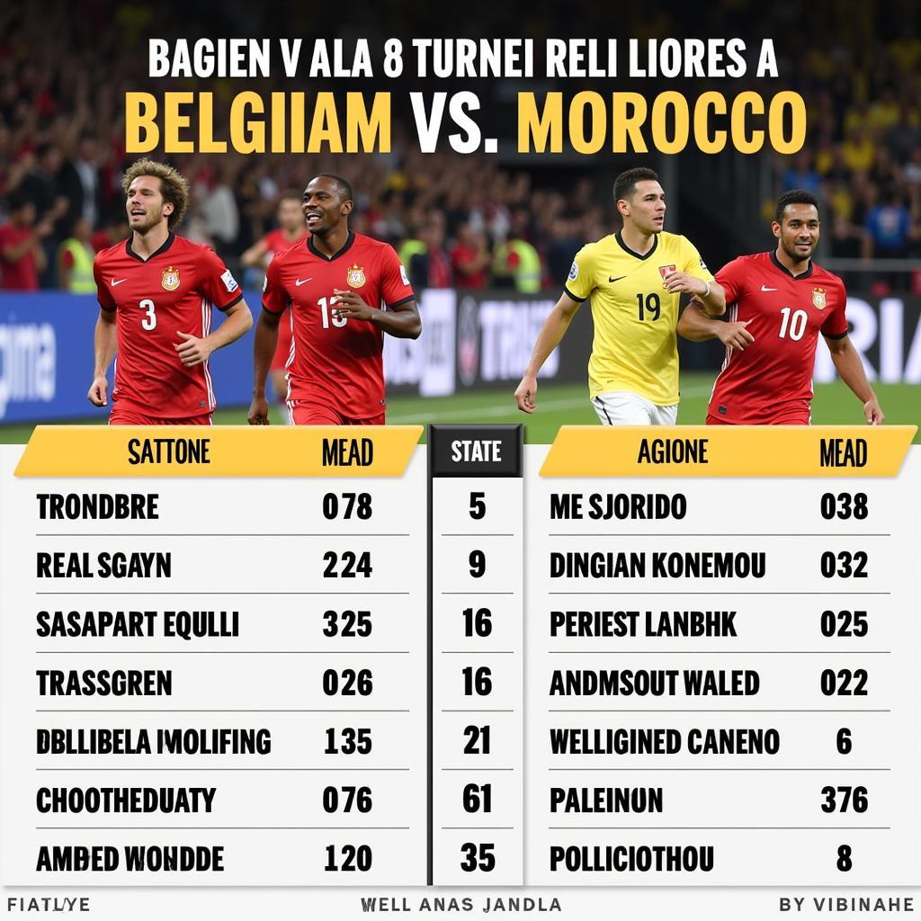 Soi kèo Bỉ vs Morocco