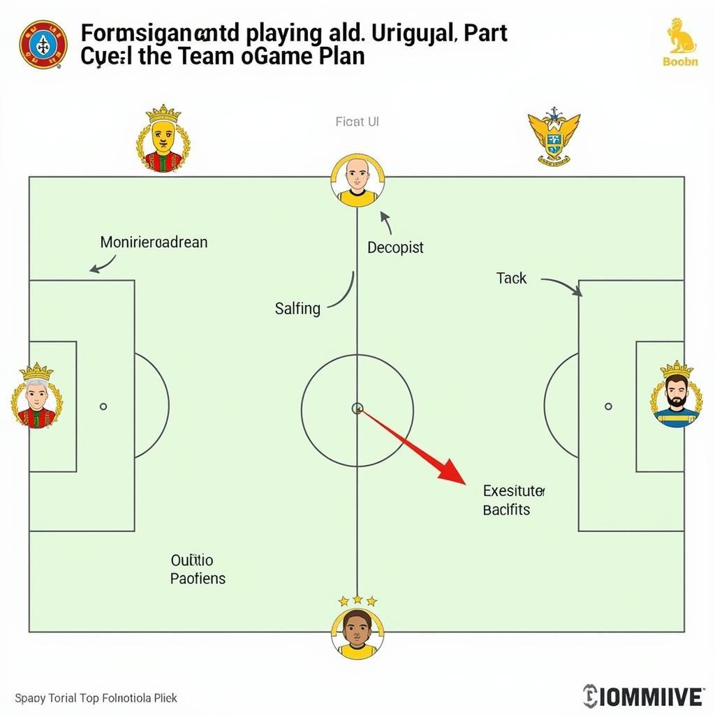 So sánh chiến thuật Bồ Đào Nha vs Uruguay