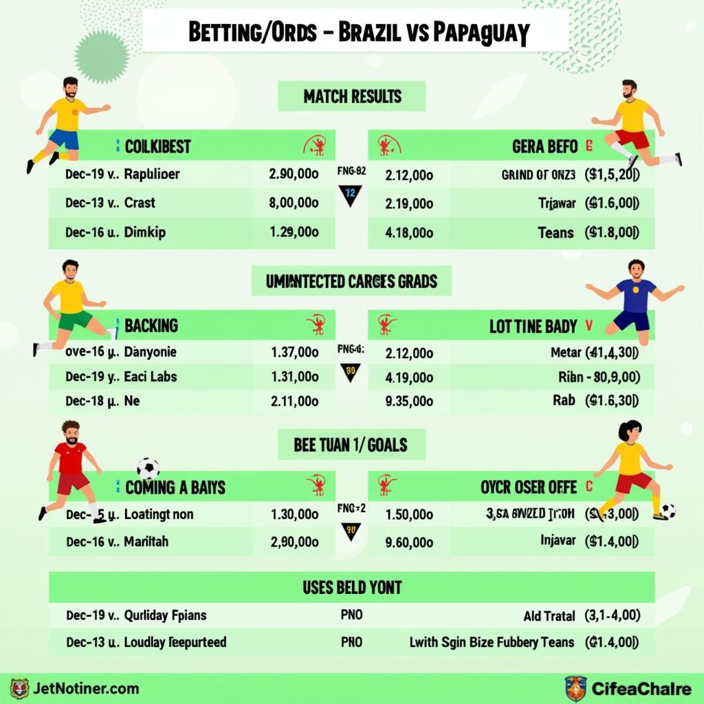 Soi kèo Brazil vs Paraguay