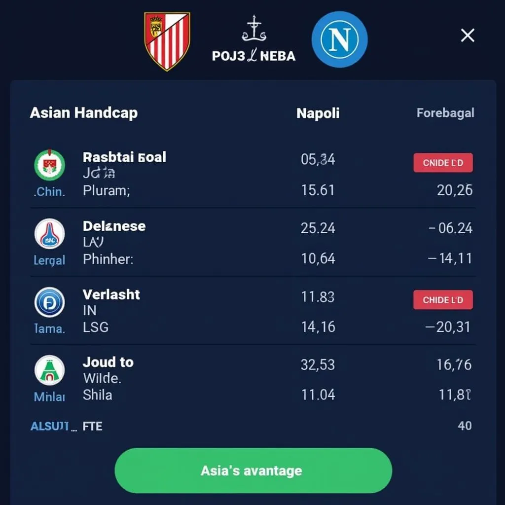 Bảng kèo nhà cái trận Cremonese vs Napoli