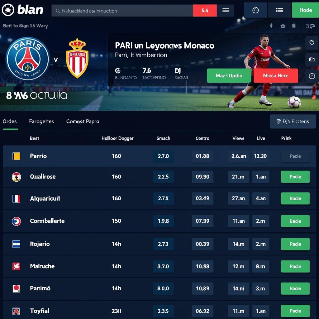 Soi kèo PSG vs Monaco