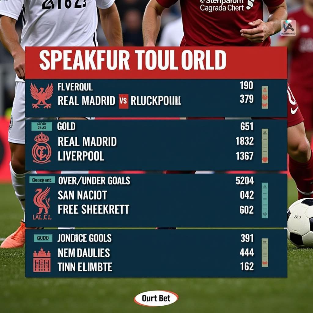 Soi kèo Real Madrid vs Liverpool