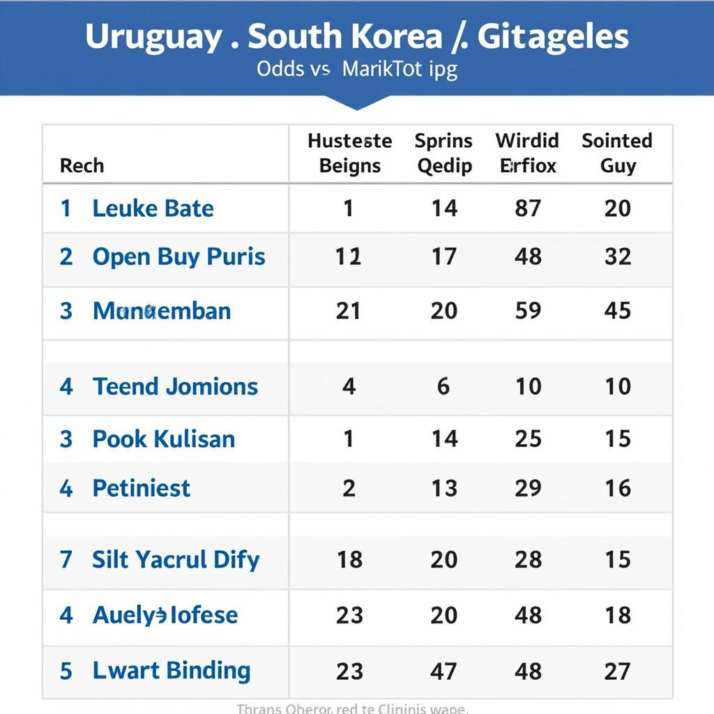 Soi kèo Uruguay vs Hàn Quốc