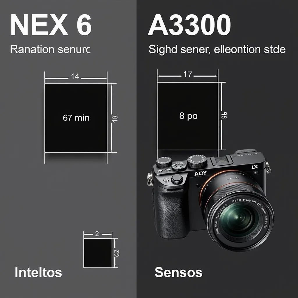 Cảm biến Sony NEX 6 và A6300