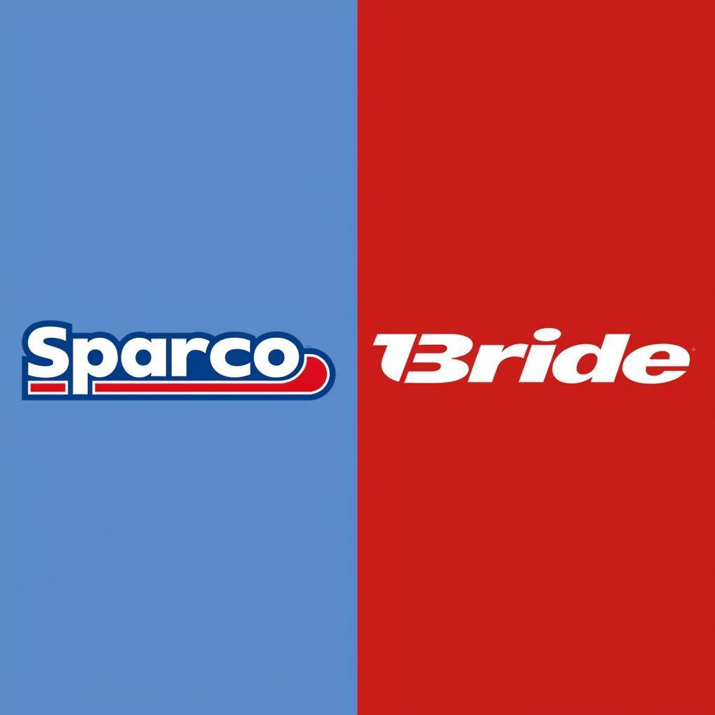 Logo Sparco và Bride