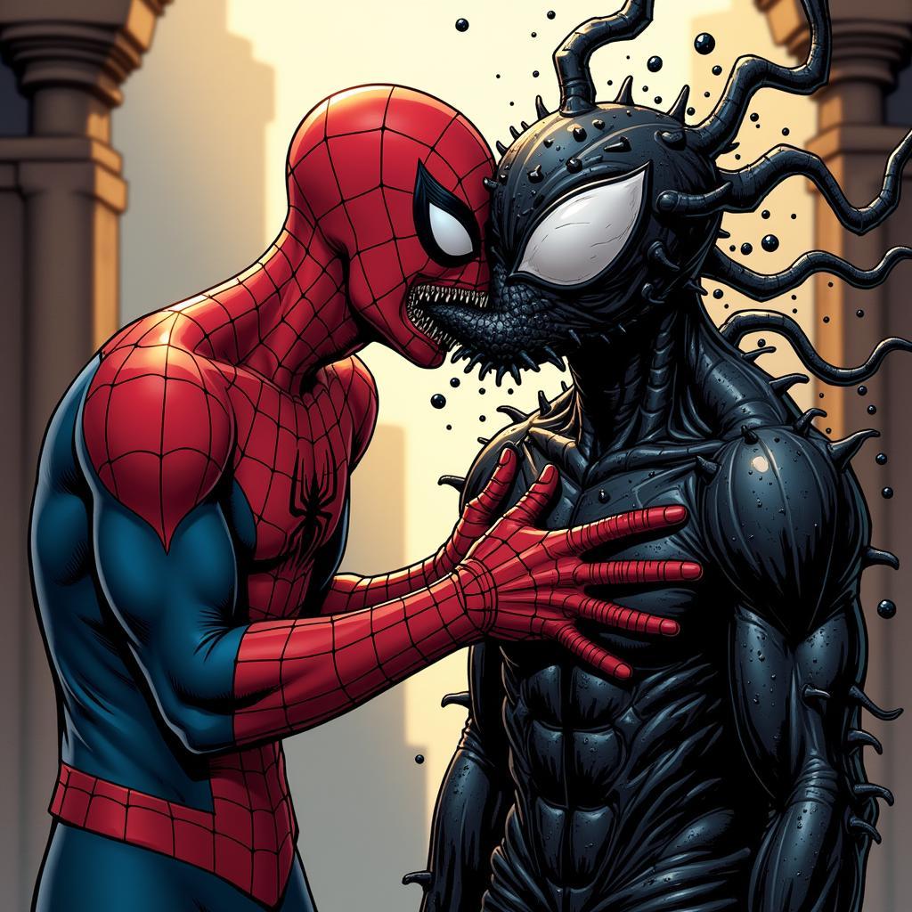 Spider-Man từ bỏ symbiote