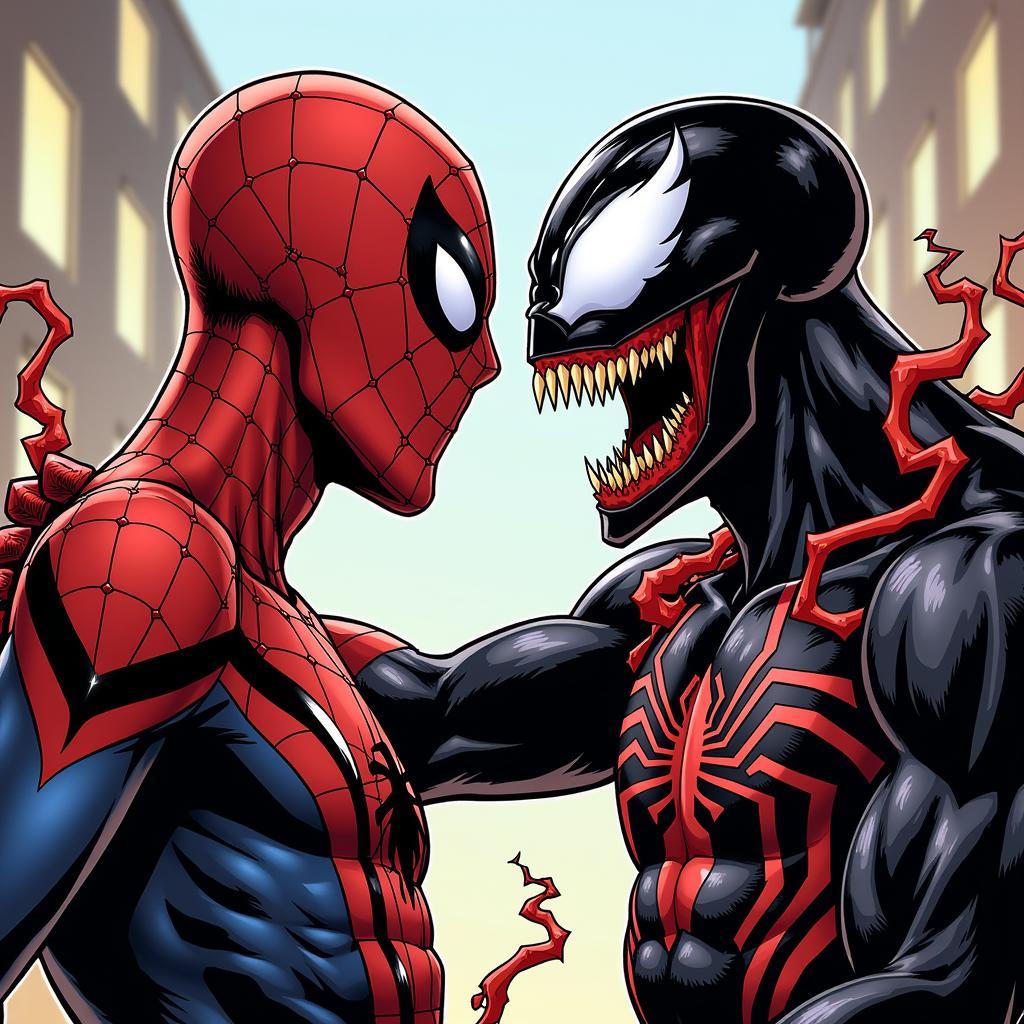 Spider-Man và Venom hợp tác