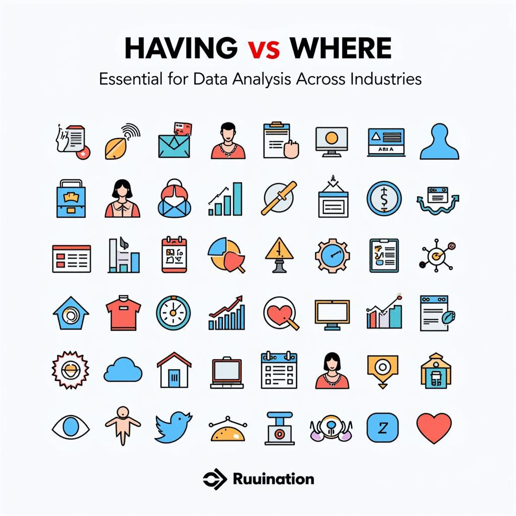 Applications of SQL Having vs Where