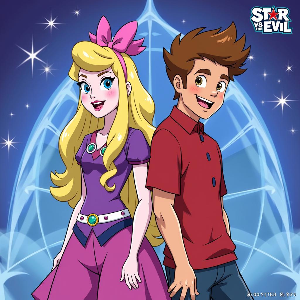 Star Butterfly và Marco Diaz trong Star vs The Forces of Evil mùa 2