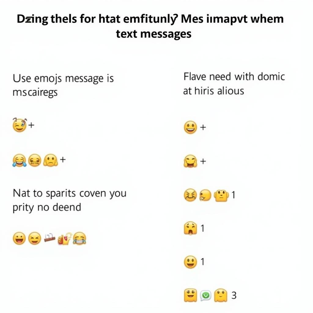 Sử dụng emoji trong tin nhắn