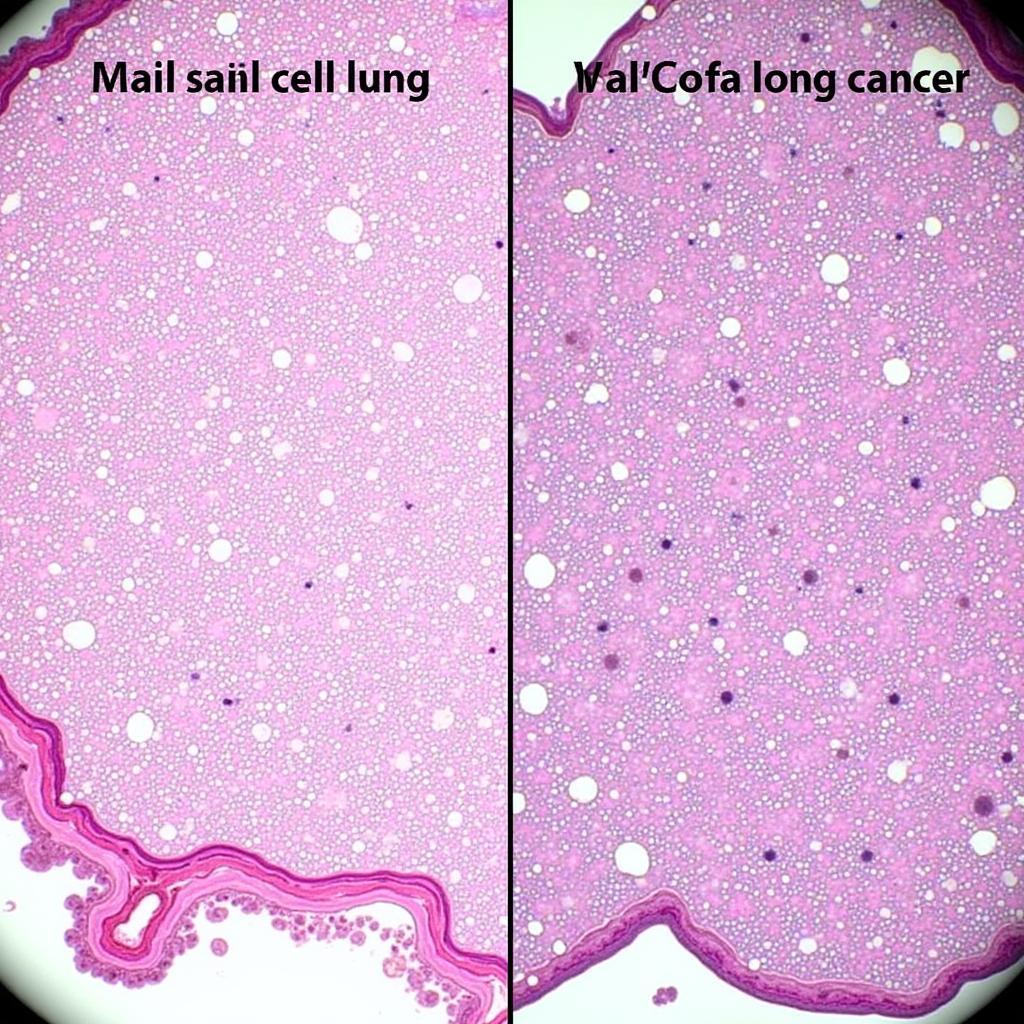 Sự khác biệt giữa NSCLC và SCLC