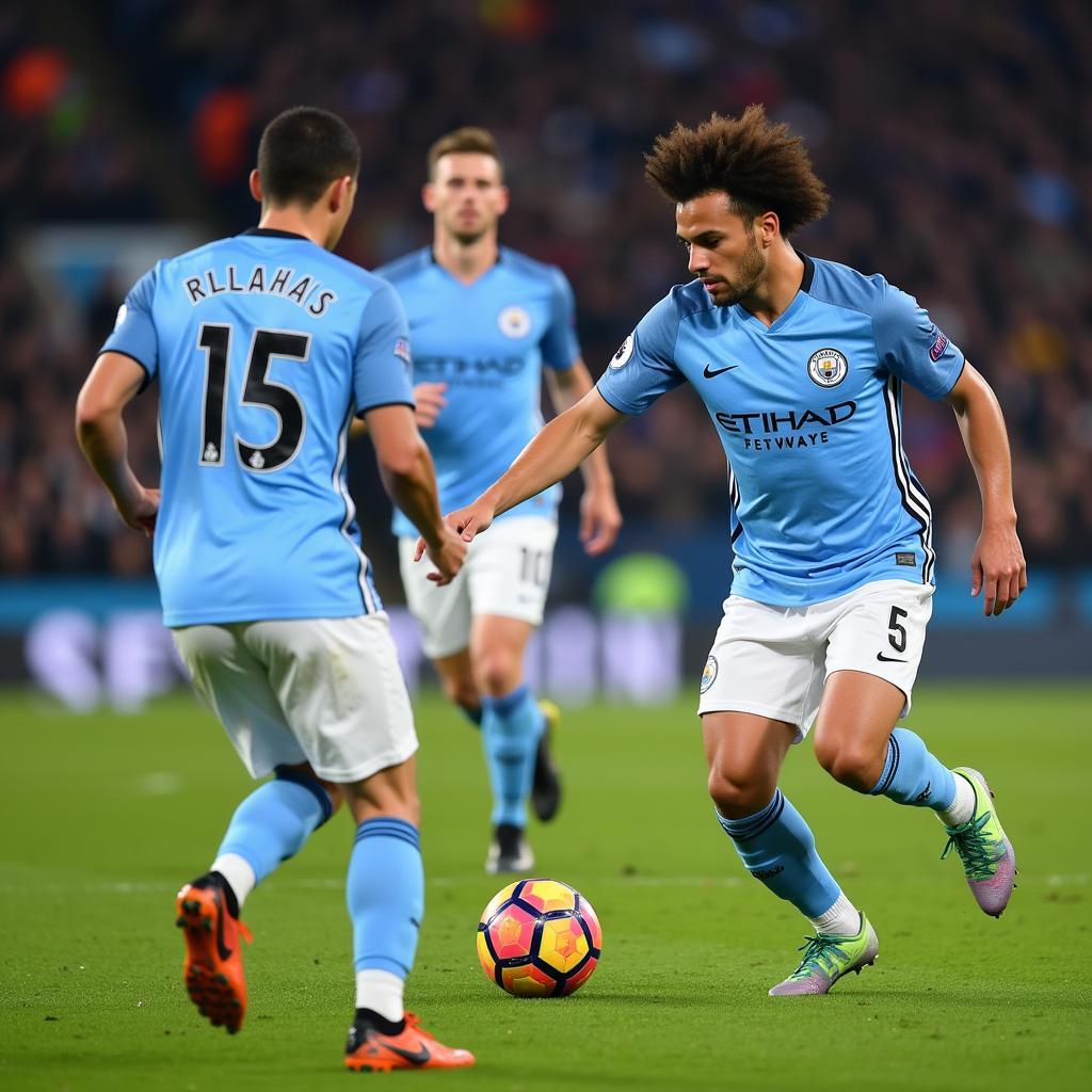 Sức mạnh hàng công Man City