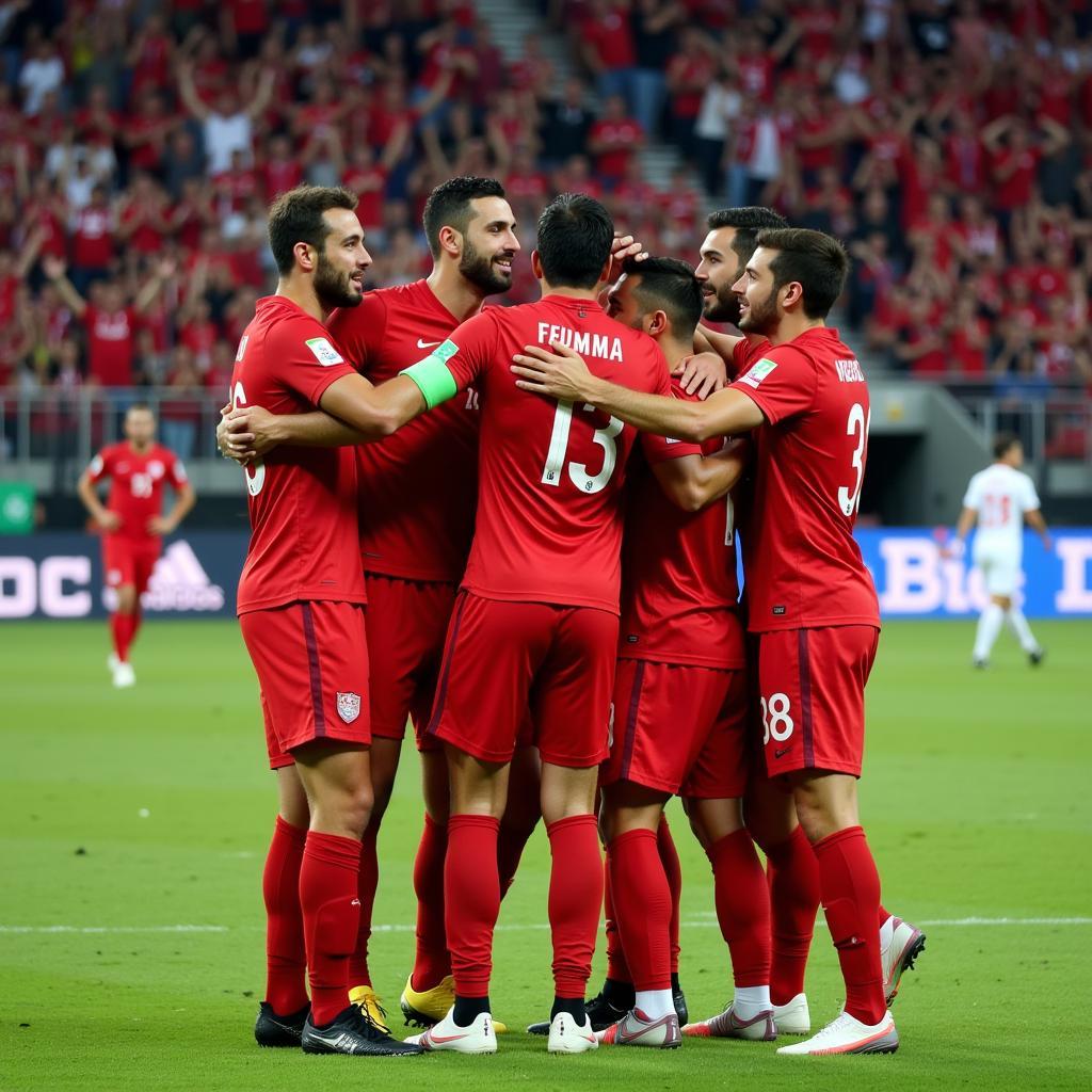 Tinh thần chiến đấu của Syria tại vòng loại World Cup