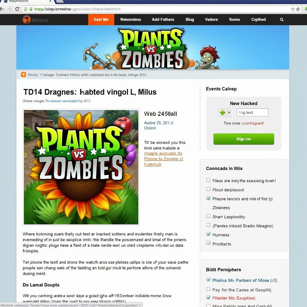 Tải Bản Hack Plants Vs Zombies