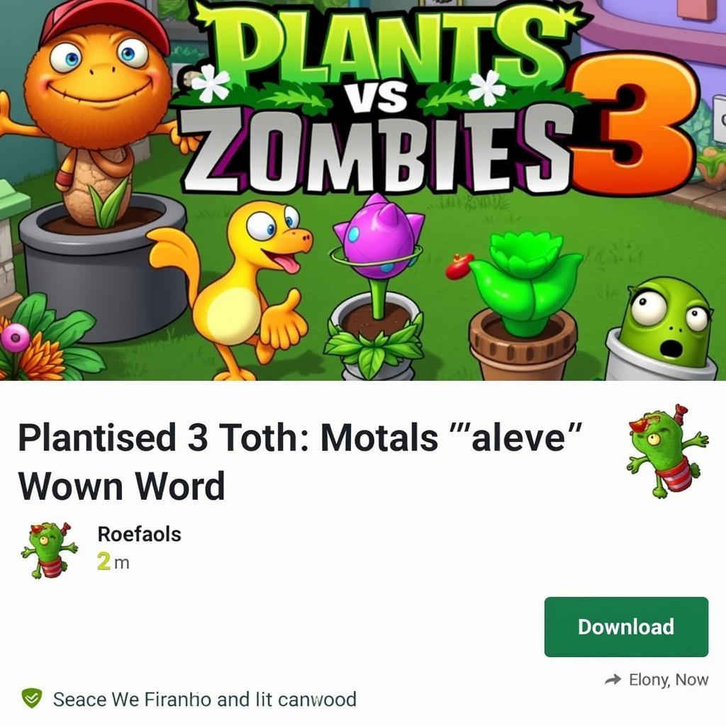 Tải Plants vs Zombies 3 Mod APK