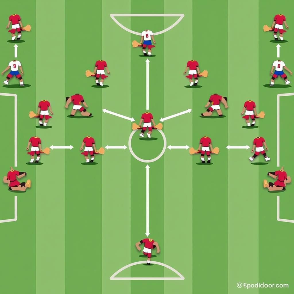 Spain vs Denmark Tactics