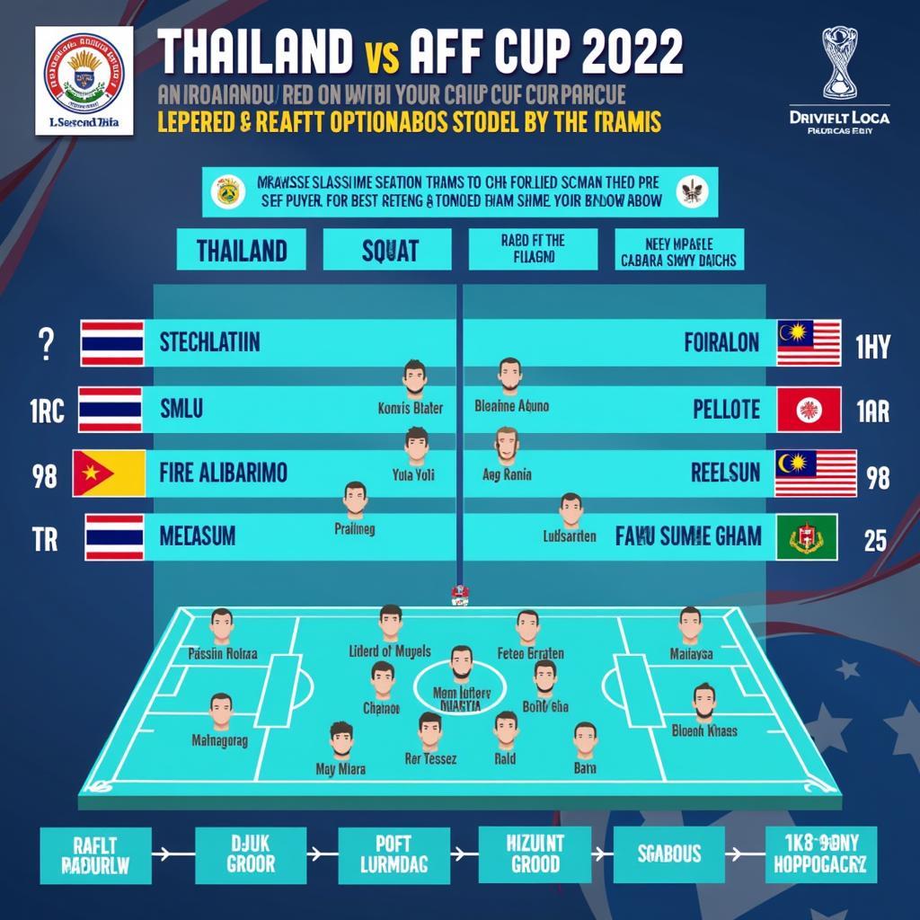 Sức mạnh đội hình Thái Lan vs Malaysia AFF Cup 2022