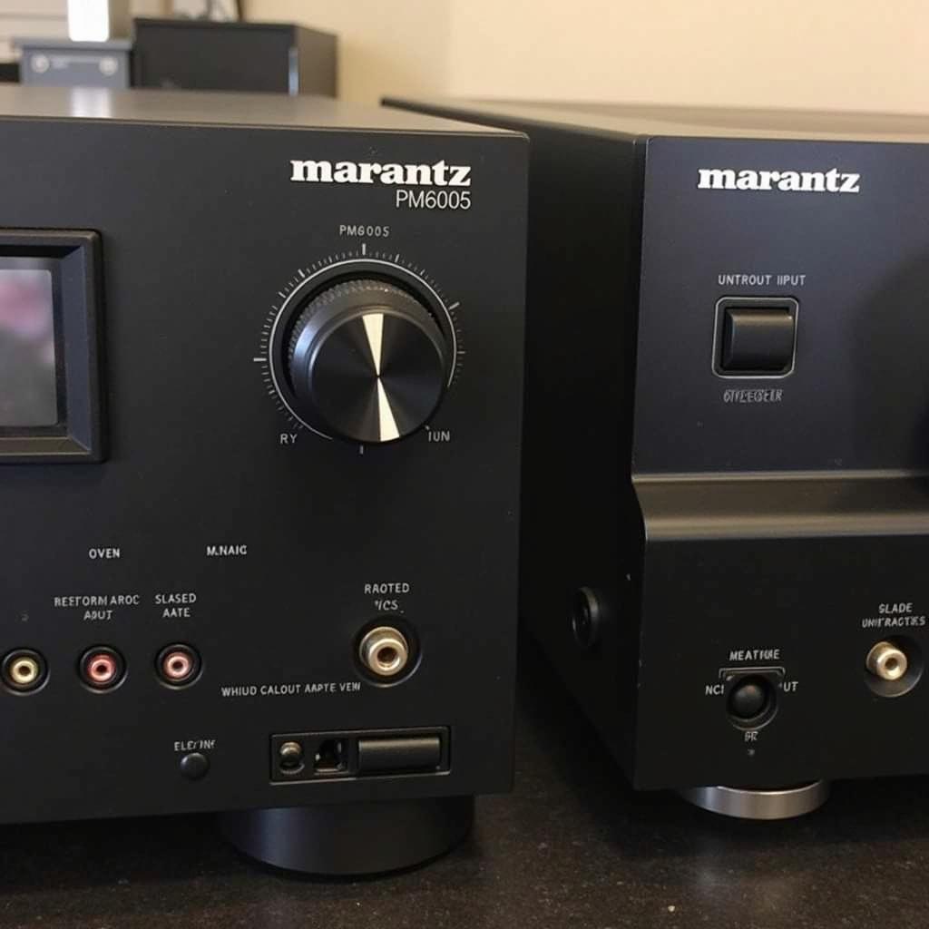 Thiết kế Marantz PM6005 và PM6006