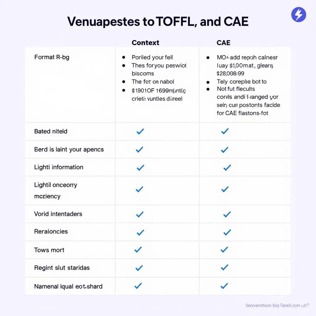 So sánh TOEFL và CAE