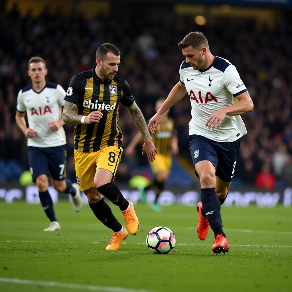 Tottenham và Vitesse đối đầu kịch tính