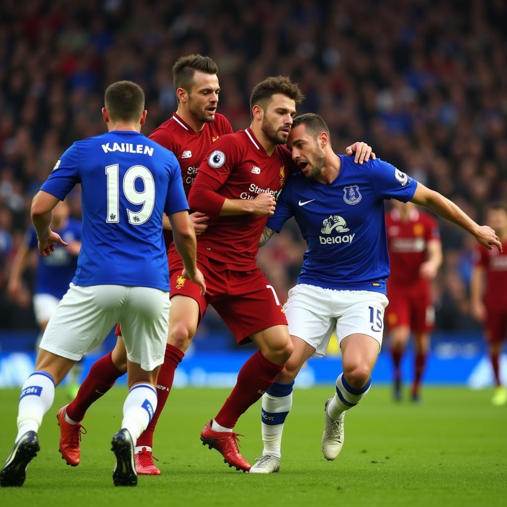 Trận đấu kinh điển Liverpool vs Everton