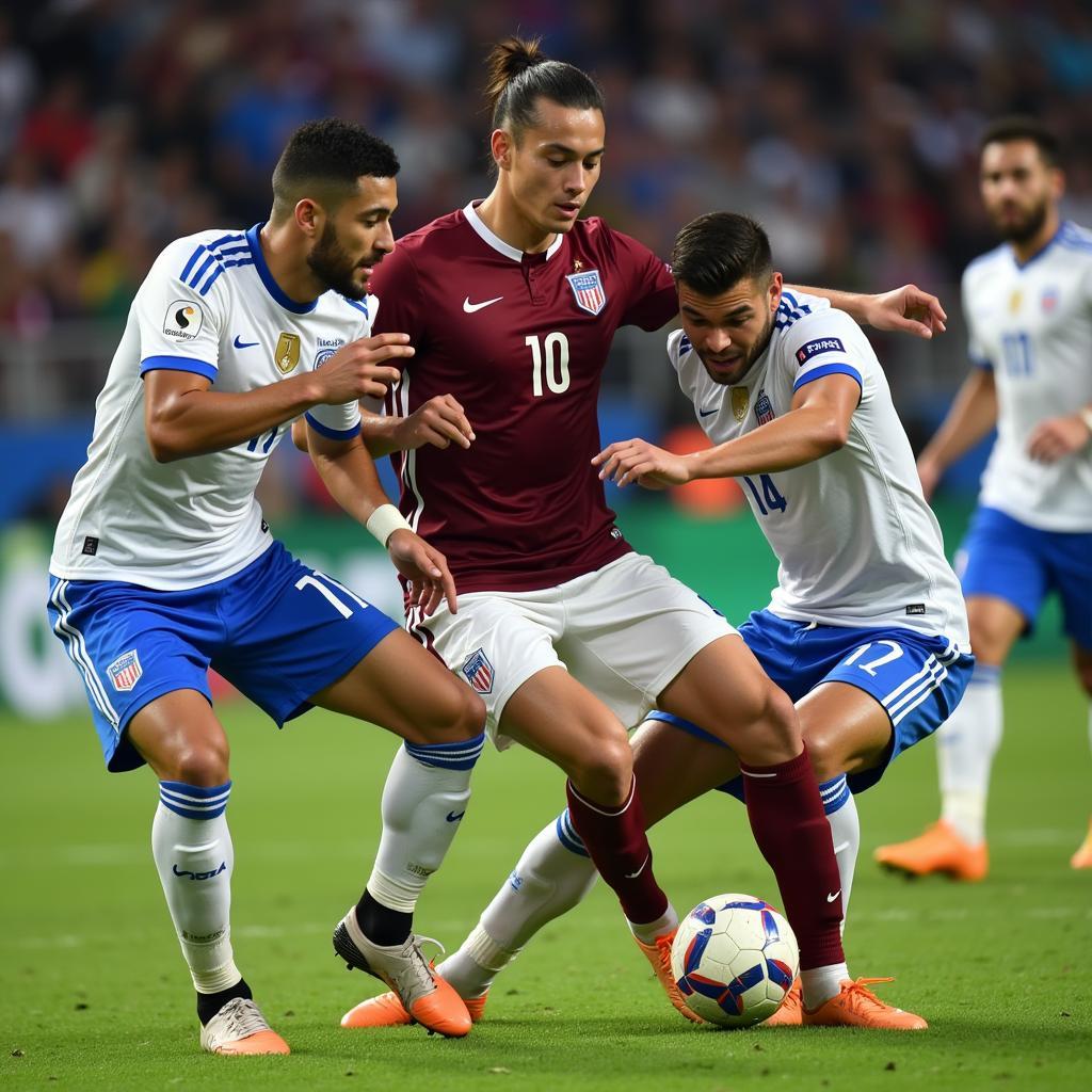 Trận đấu Qatar vs Uzbekistan 2018