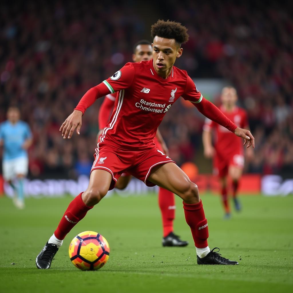 Pha đá phạt góc nhanh của Trent Alexander-Arnold