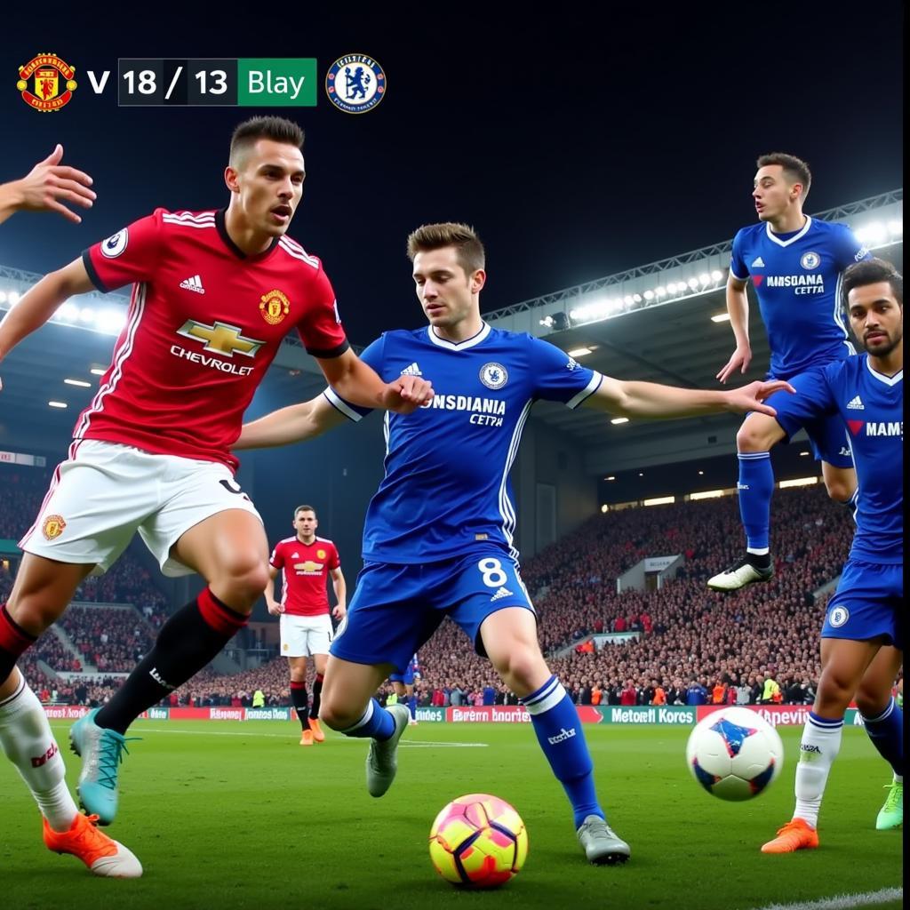 Trực tiếp Man Utd vs Chelsea