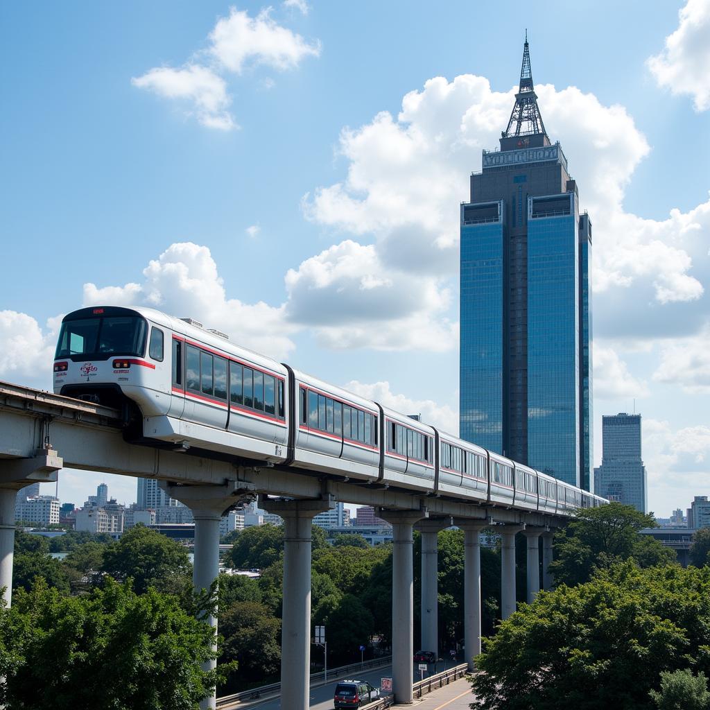 Tuyến đường sắt trên cao BTS, biểu tượng của Bangkok