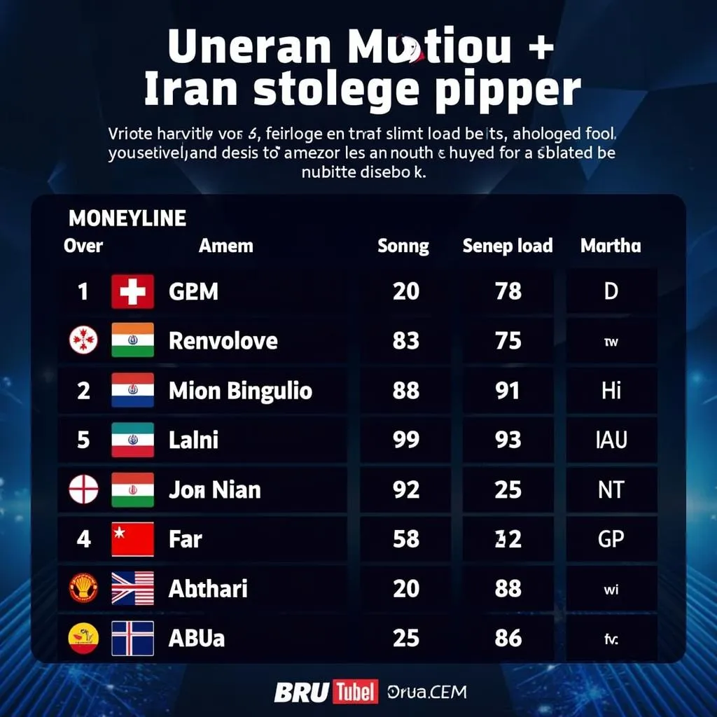 Tỷ lệ kèo Anh vs Iran