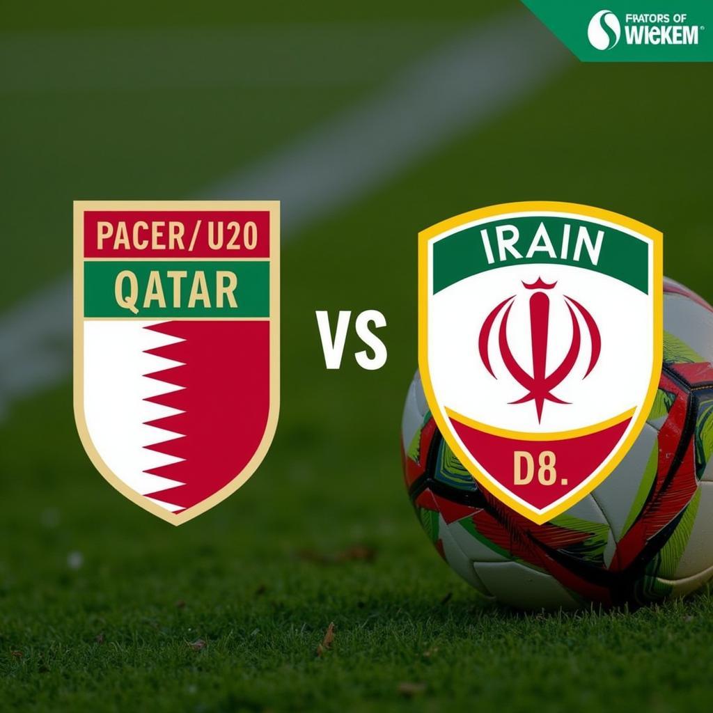 U20 Qatar vs U20 Iran đối đầu