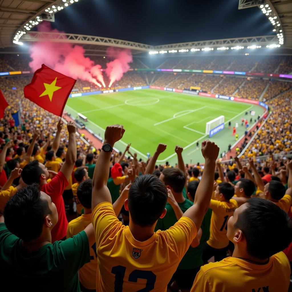 U20 Vietnam vs U20 Australia Fans