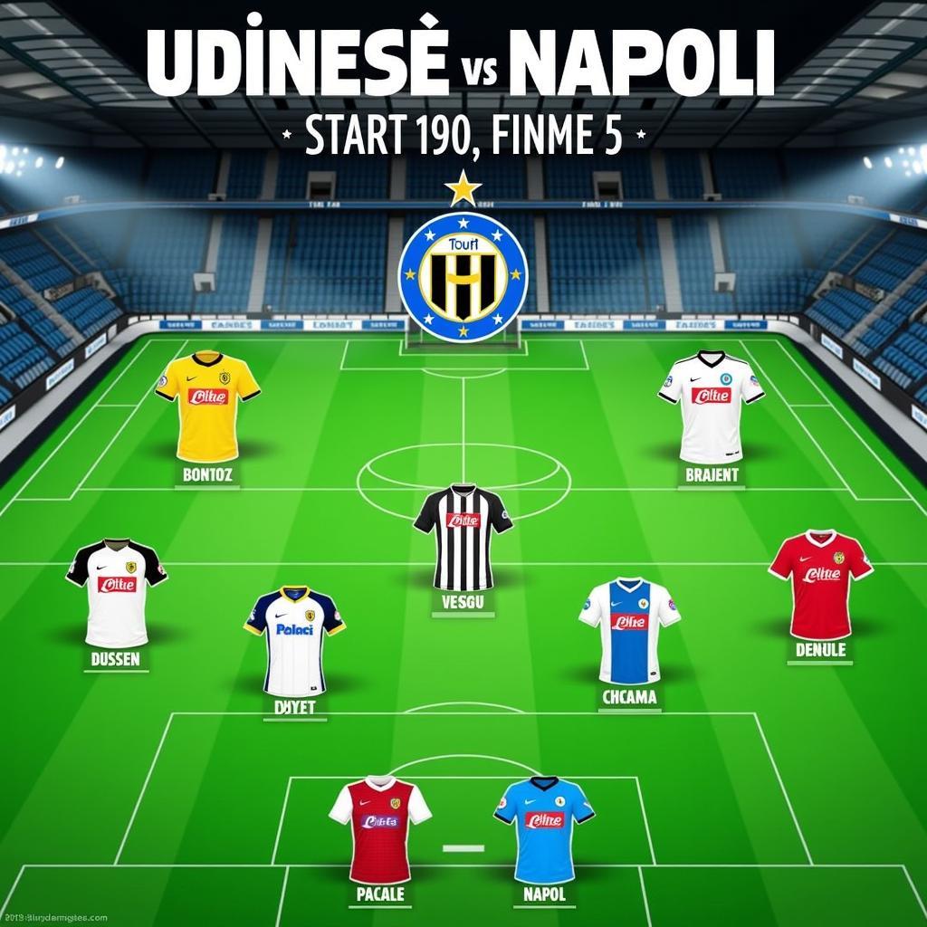 Dự đoán đội hình ra sân Udinese vs Napoli