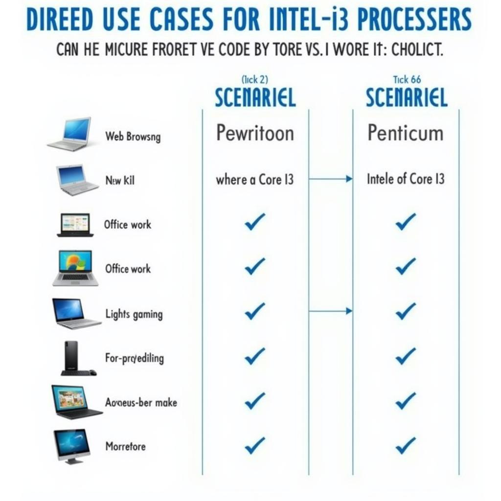 Ứng dụng của Intel Pentium và Core i3