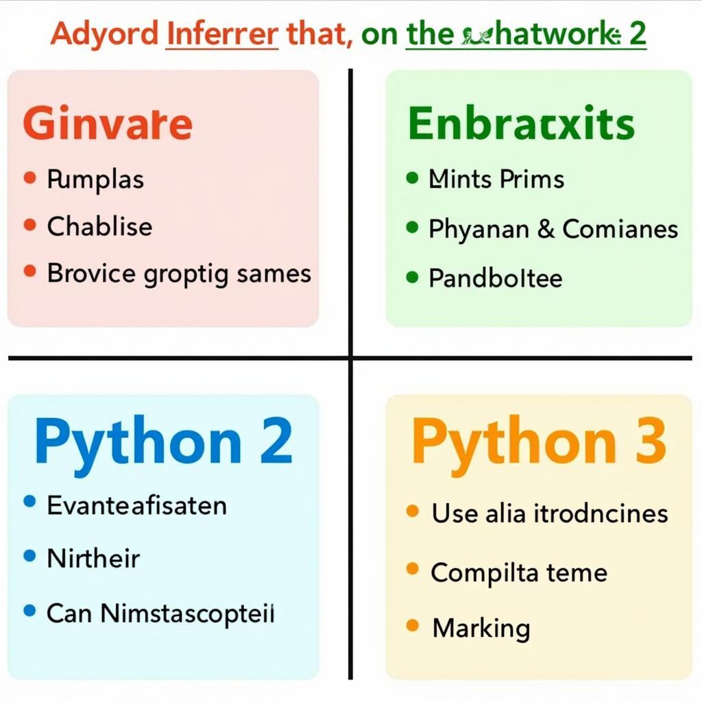 Ứng dụng của Python 2 và 3