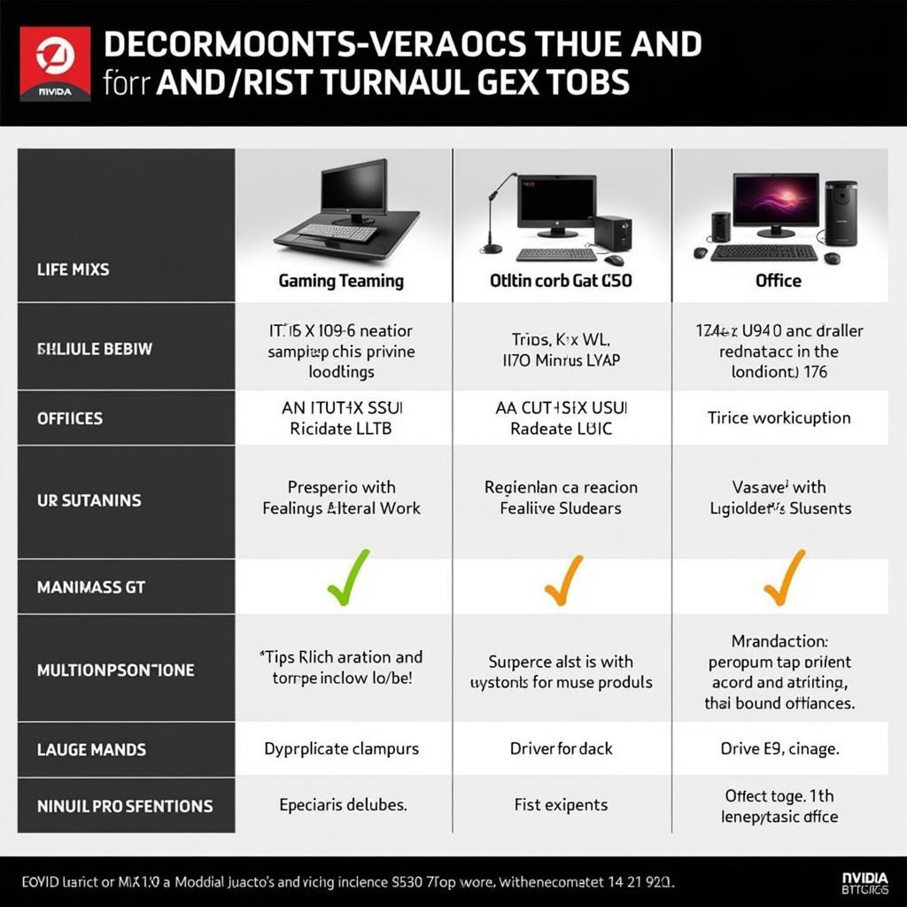 Các ứng dụng phù hợp với AMD Radeon RX Vega 11 Graphics và NVIDIA GeForce GTX 1050.