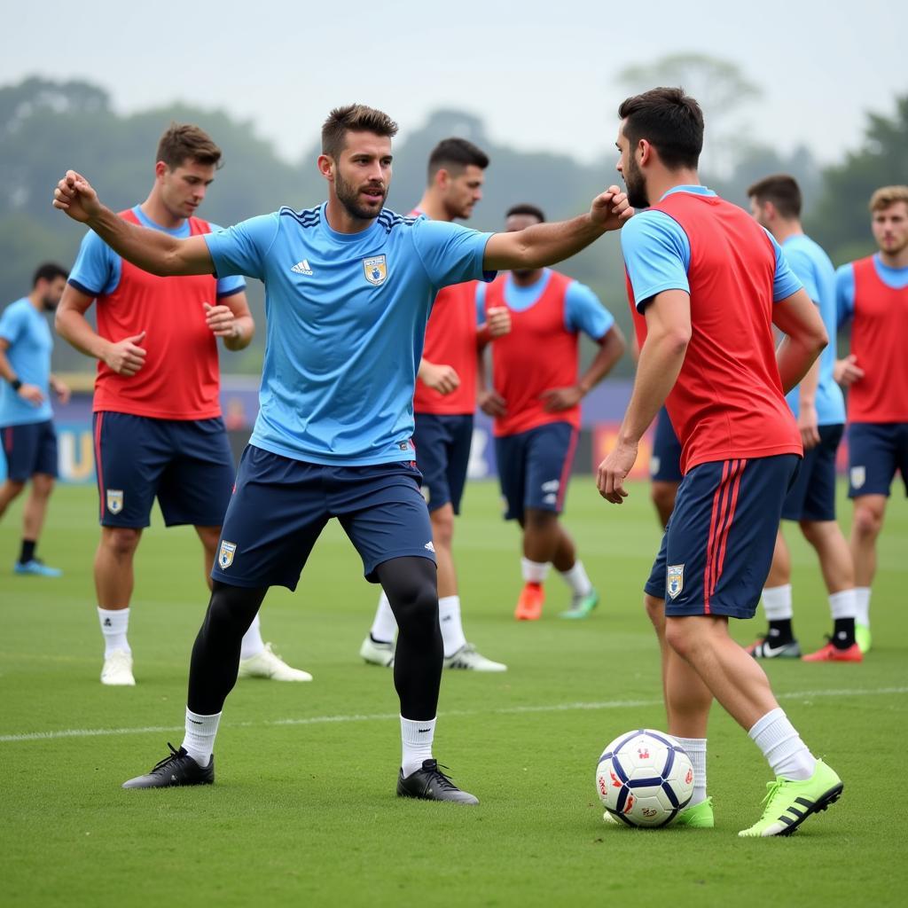 Uruguay vs Mỹ: Chuẩn bị cho trận đấu