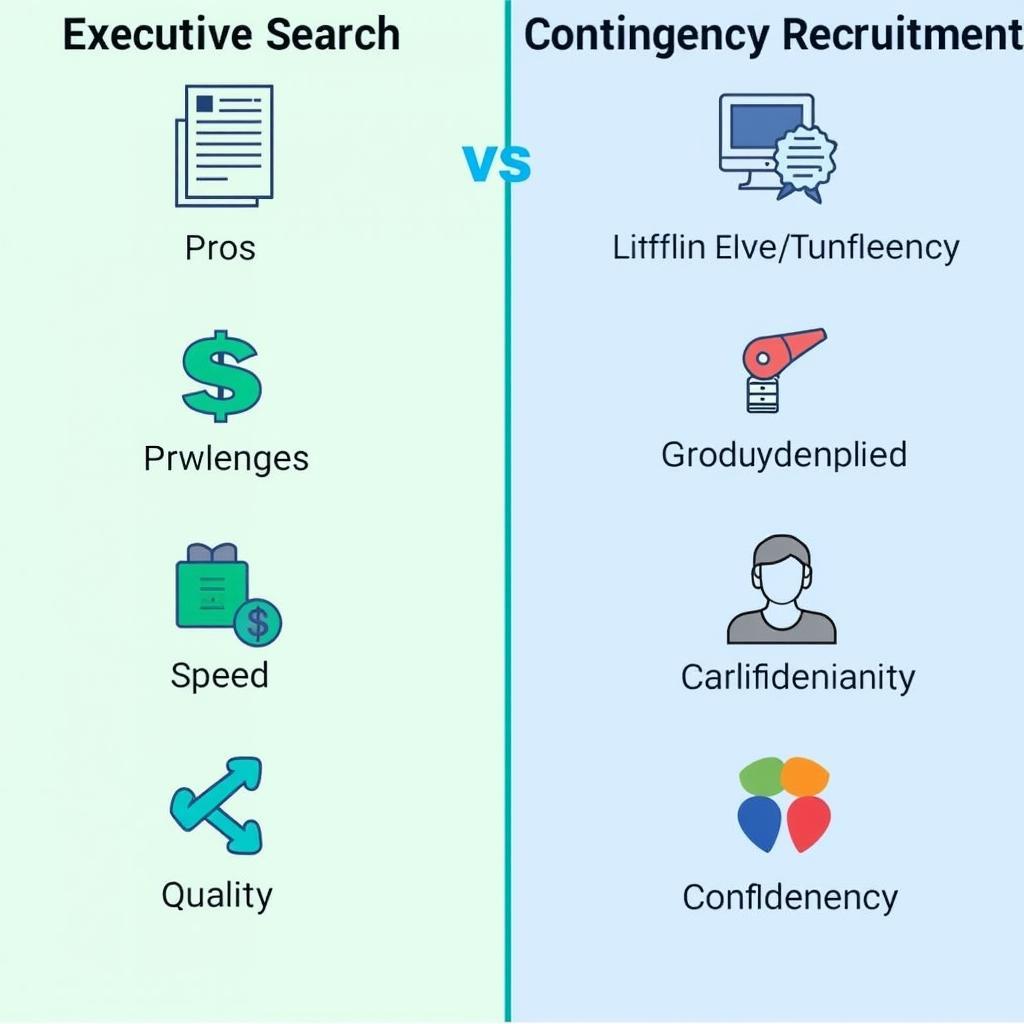 Ưu và nhược điểm của executive search và contingency recruitment