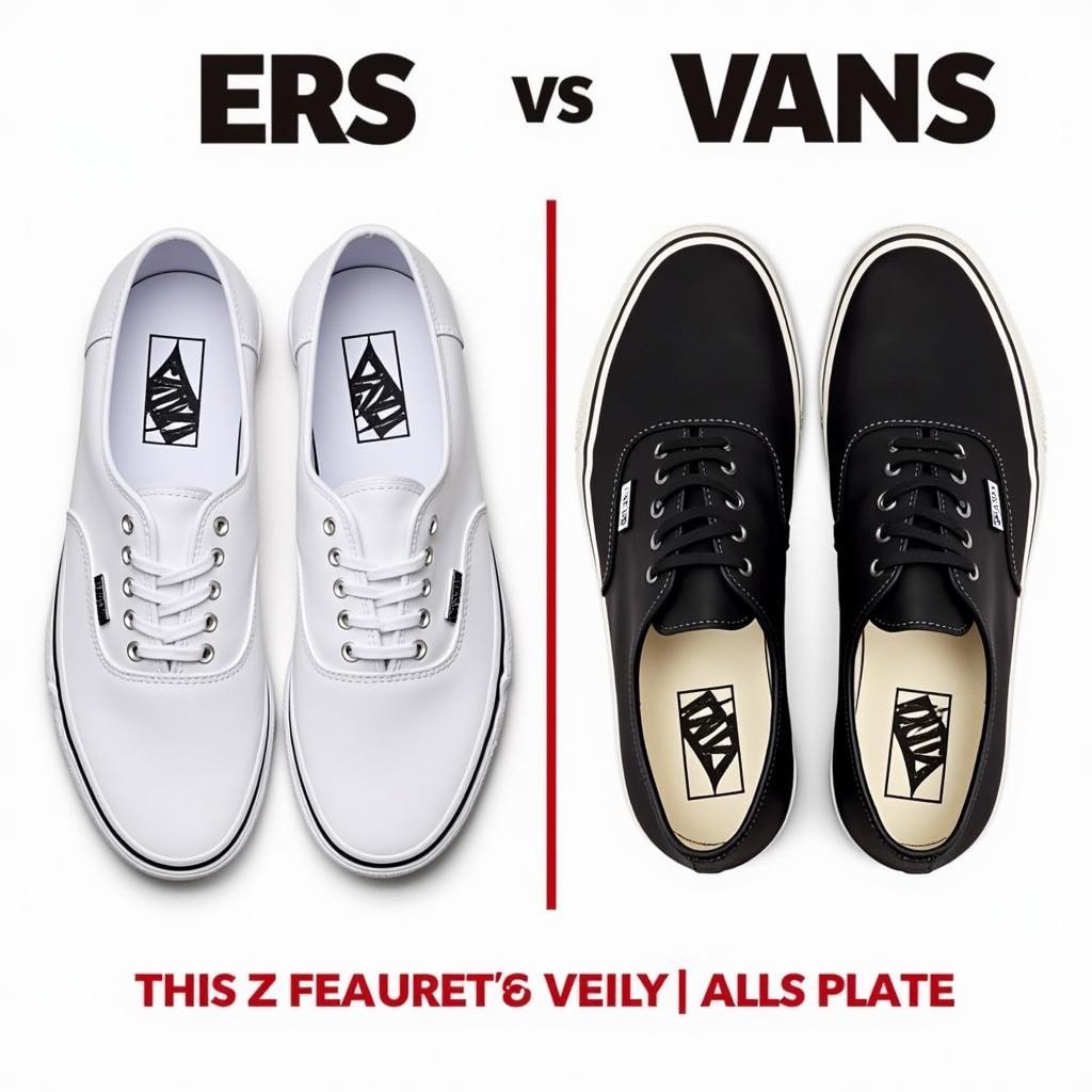 Lựa chọn giày Vans Era hay Authentic phù hợp