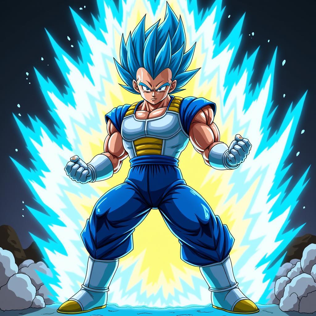 Vegeta Super Saiyan Blue Evolved