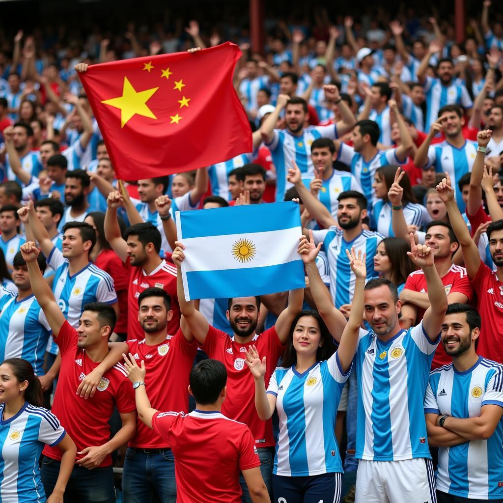 Việt Nam vs Argentina: Niềm đam mê người hâm mộ