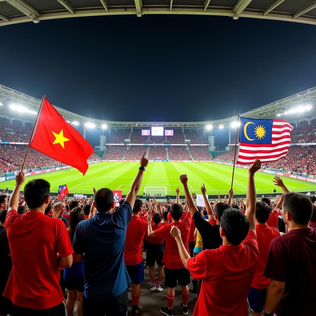 Việt Nam vs Malaysia đối đầu kịch tính